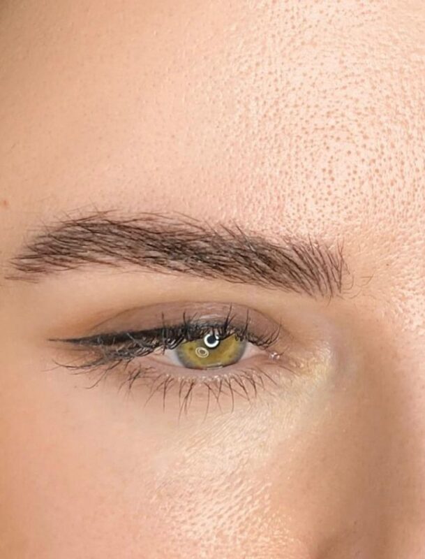 Na czym polega metoda włoskowa brwi?