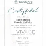 Certyfikat Kamila Lizińska- Bloch bogdani