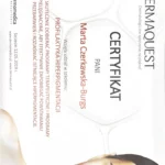 Certyfikat Marta Czerkawska Burgs dermaquest