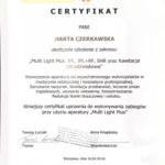 Certyfikat Marta Czerkawska Burgs profi-med